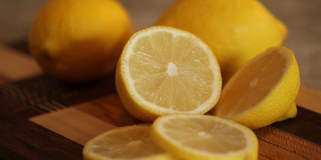 Полезные фрукты: лимон