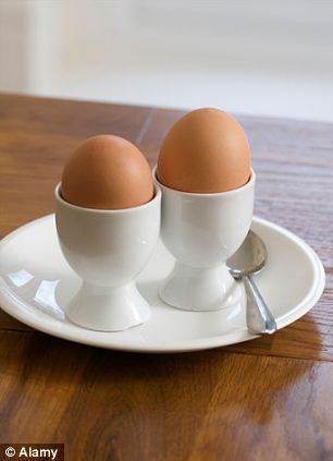 Eggs are a good source of protein