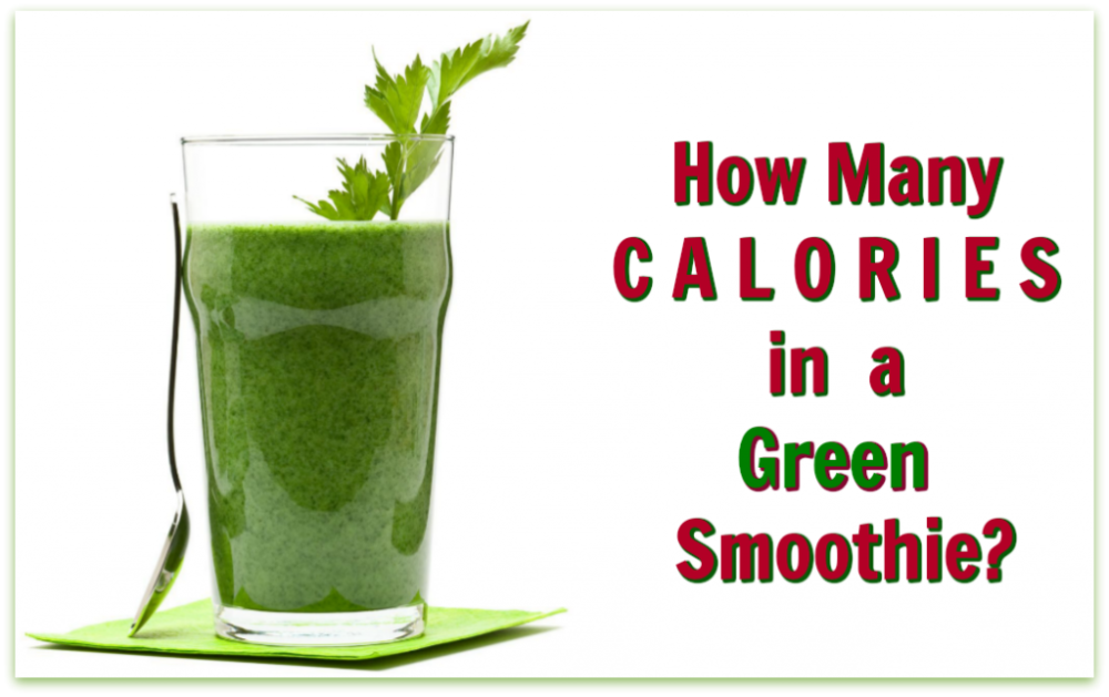 green smoothie calories