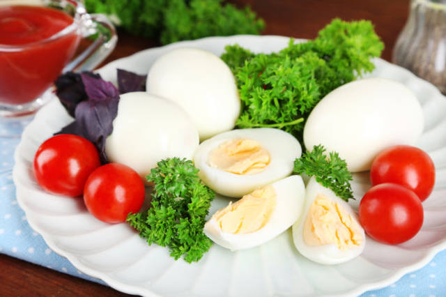 диета на вареных яйцах