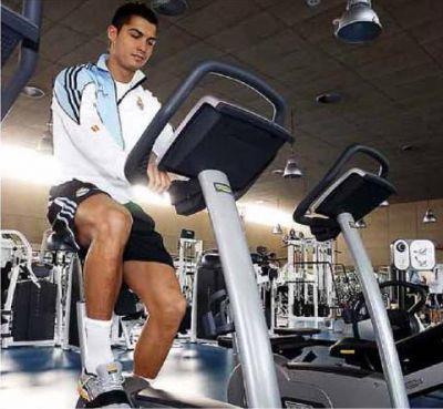Cristiano Ronaldo Workout Pictures