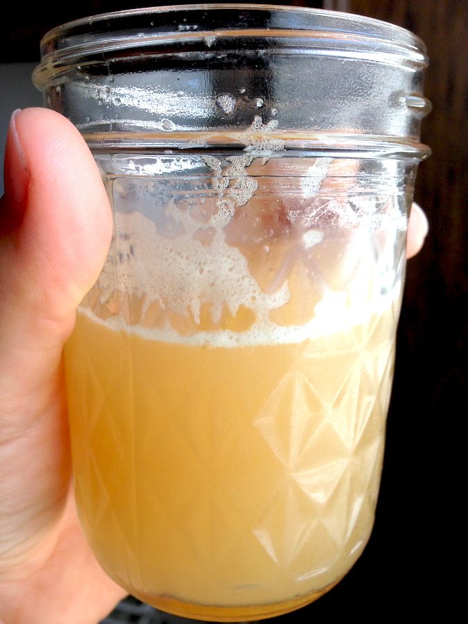 water kefir with ginger