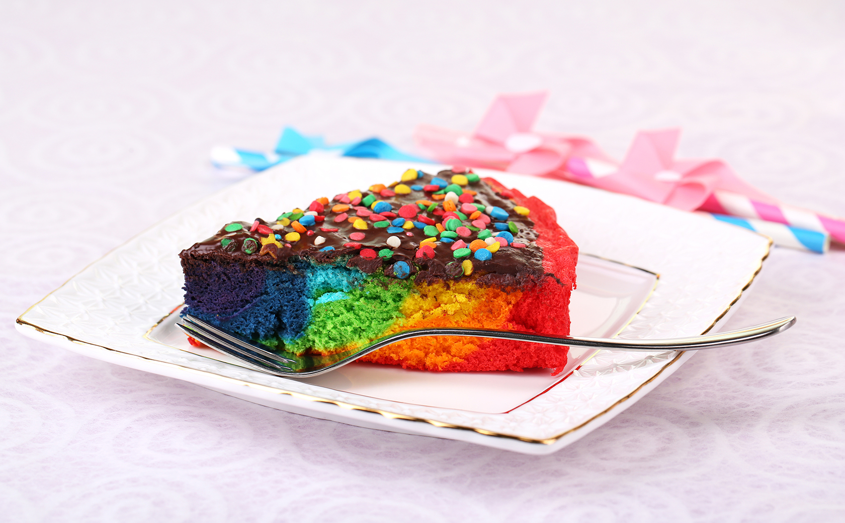 пирожное, пищевые добавки, разноцветный десерт, десерт
