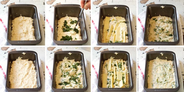 Cheese Herb and Garlic Quick Bread - true to its name, this is QUICK to prepare! Love the pockets of cheese and herb in this.