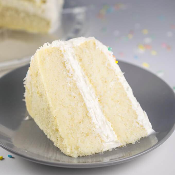 Vegan White Cake Recipe 